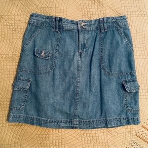 Sonoma denim skort size 6